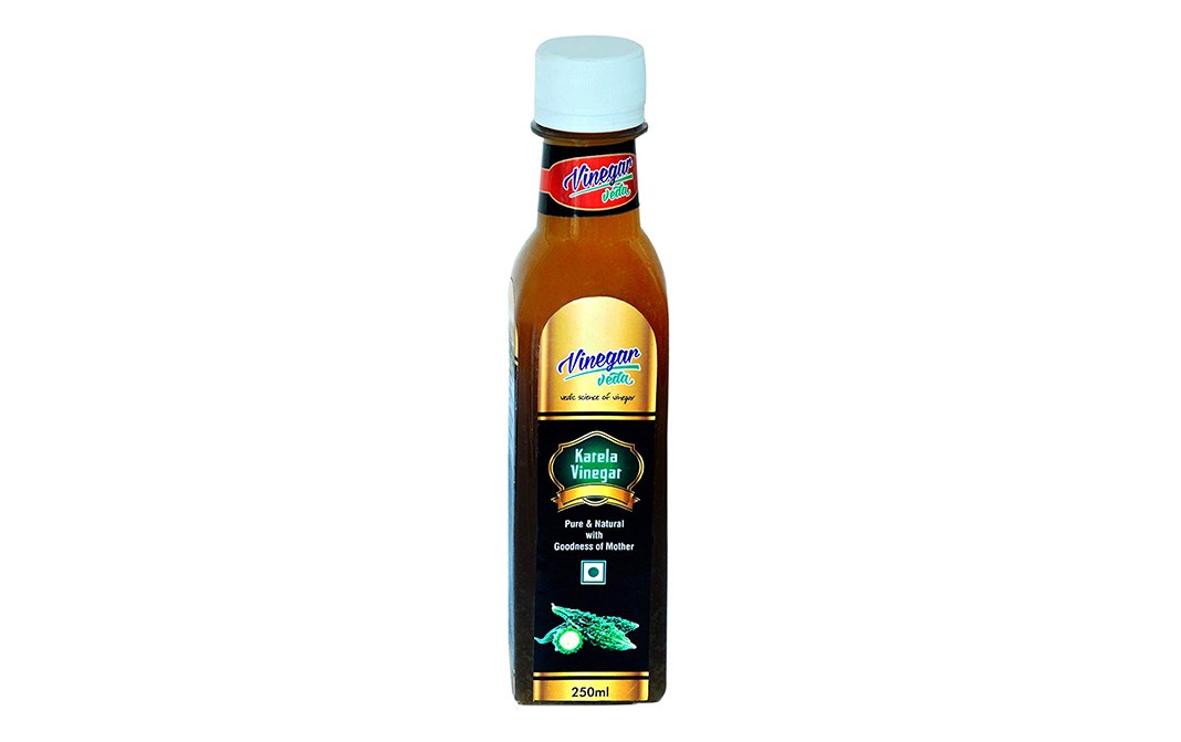 Vinegar Veda Karela Vinegar    Plastic Bottle  250 millilitre